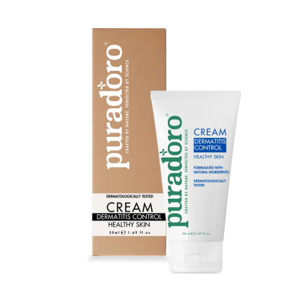 Dermatitis Control & Healthy Skin Cream - Soothes Itching & Redness, Reduces Flaking 50 ML